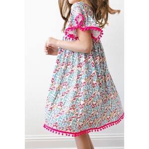 Mila‎ & Rose Pom Pom Cabana Dress size 4T